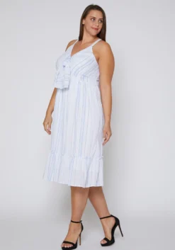 Nurode Tie Front Hem Midi Dress -Asoph Fashion Shop 2003583 312 2