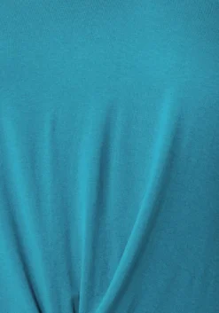 Pleione Plus Size V-Neck Twist Hem Tee -Asoph Fashion Shop 2005267 158 4