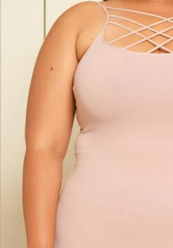 Nikibiki Seamless X Asoph Plus Size Triple Cross Strap Camisole -Asoph Fashion Shop 2008129 126 4