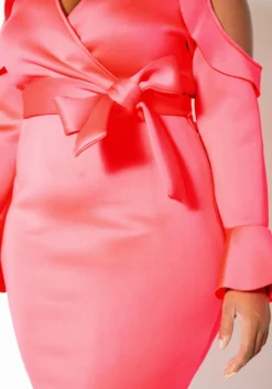 Asoph Plus Size Cold Shoulder Mini Celebration Tank Dress -Asoph Fashion Shop 2011093 144 4