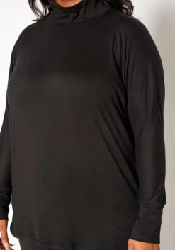 Asoph Plus Size Chill In Mock Neck Sweater & Leggings Set -Asoph Fashion Shop 2011535 001 4