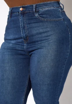 Vibrant Plus Size Favorite High Waisted Skinny Denim Jean -Asoph Fashion Shop 2016799 939 4