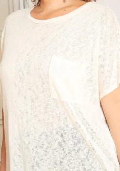 Asoph Plus Size Light Knit Casual Shirt -Asoph Fashion Shop 2016931 952 0