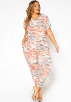 Asoph Plus Size Tie Dye Lounge Pants -Asoph Fashion Shop 2017109 186 1