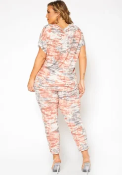 Asoph Plus Size Tie Dye Lounge Pants -Asoph Fashion Shop 2017109 186 3