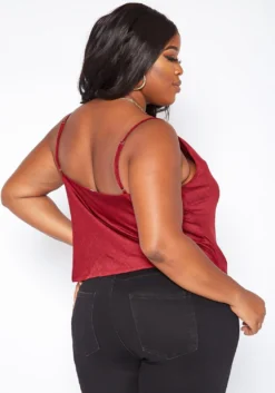 Asoph Plus Size Cowl Neck Cami Top -Asoph Fashion Shop 2017178 110 3