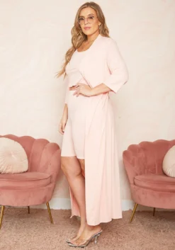 Asoph Plus Size Casual Days Ribbed Knit Three Piece Set -Asoph Fashion Shop 2017271 168 6