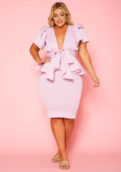 Plus Size Make An Impression Two Piece Set