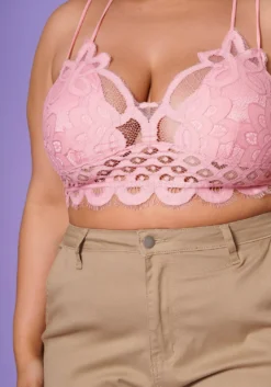 Asoph Plus Size Crochet Cami Crop Top -Asoph Fashion Shop 2017515 003 0