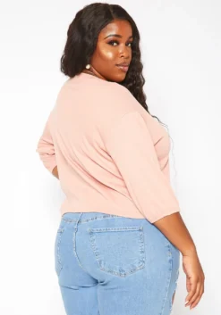 Asoph Plus Size Relaxed Fit Crew Neck Top -Asoph Fashion Shop 2017990 102 3