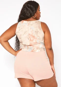 Asoph Plus Size Lounge Knit Shorts -Asoph Fashion Shop 2018050 102 3