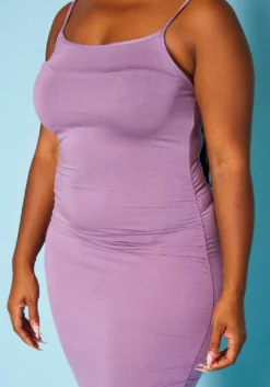 Asoph Plus Size Ruched Bodycon Maxi Dress -Asoph Fashion Shop 2018110 145 11