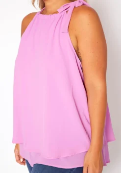 Asoph Plus Size Chiffon Cami Blouse -Asoph Fashion Shop 2018258 104 4