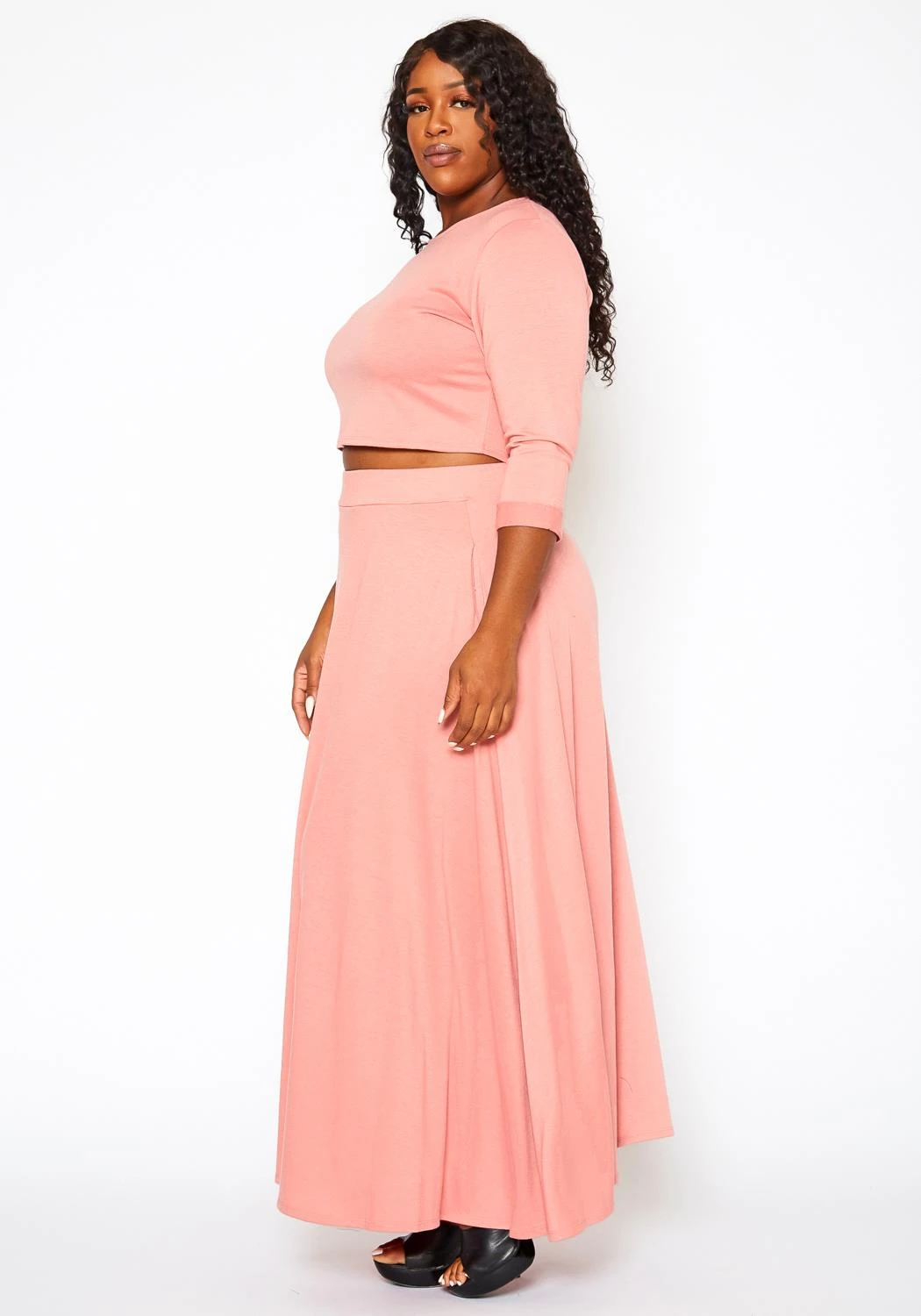 Asoph Plus Size Effortless Two Piece Set 4 Asoph Plus Size Effortless Two Piece Set - Image 4