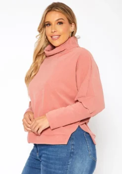 Asoph Plus Size Funnel Neck Sweater -Asoph Fashion Shop 2018583 740 2
