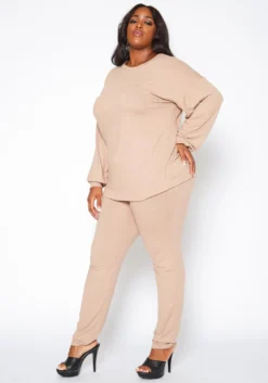 Plus Size Favorite Lounge Two Piece Set 8 Plus Size Favorite Lounge Two Piece Set -Asoph Fashion Shop 2019107 190 2