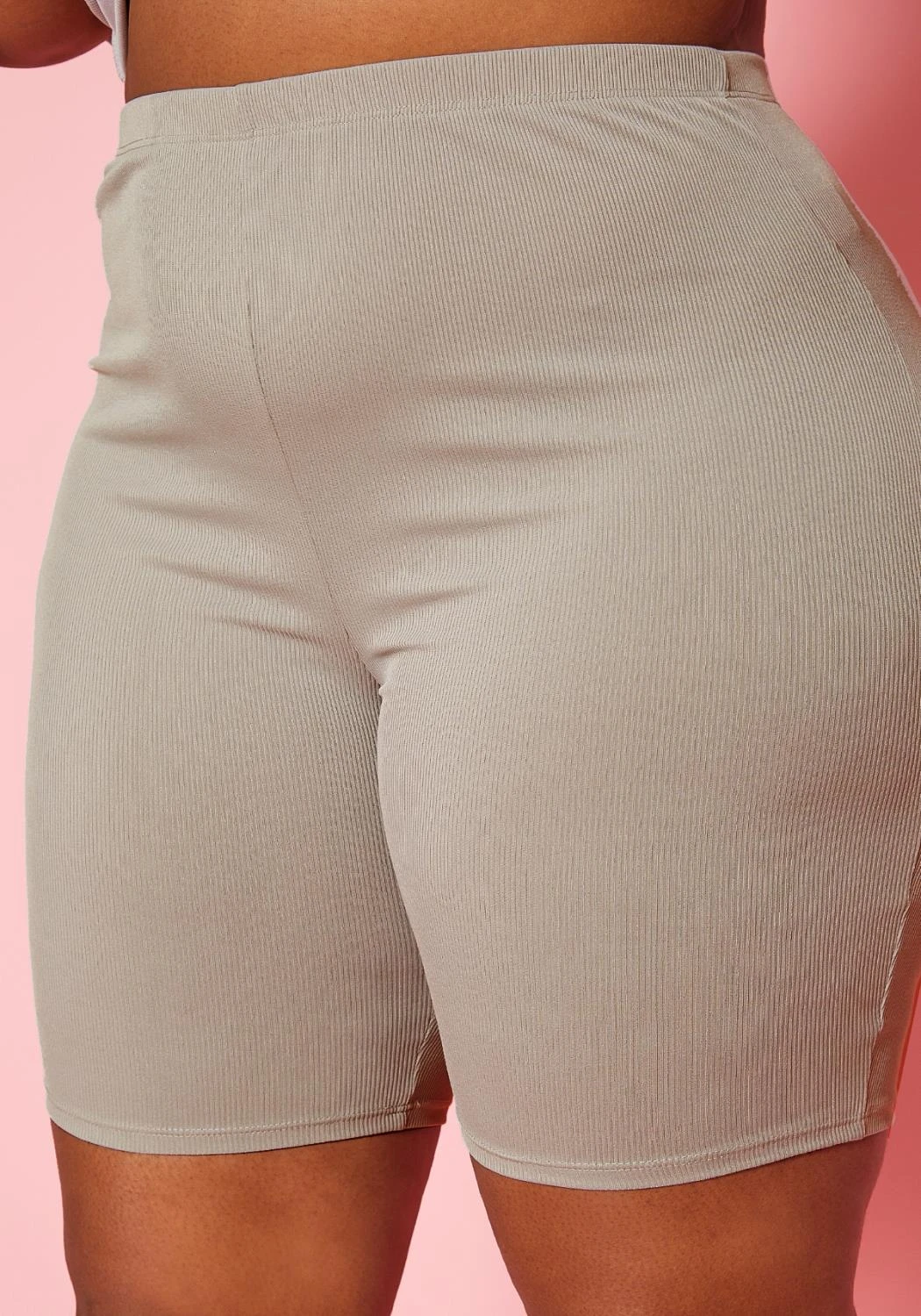 Plus Size Tee Shirt & Biker Shorts Set 6 Plus Size Tee Shirt & Biker Shorts Set - Image 6