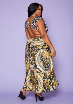 Plus Size Greca Artwork Abstract Swimsuit 12 Plus Size Greca Artwork Abstract Swimsuit -Asoph Fashion Shop 2020340 001 5