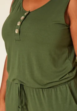 Plus Size Lounge Sleeveless Jumpsuit -Asoph Fashion Shop 2020363 008 4