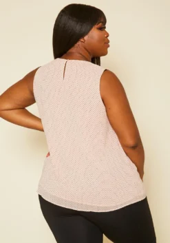 Pleione Plus Size Print Tank Top -Asoph Fashion Shop 2020452 003 4