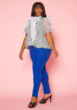 Plus Size High Waist Jeggings -Asoph Fashion Shop 2020454 006 3