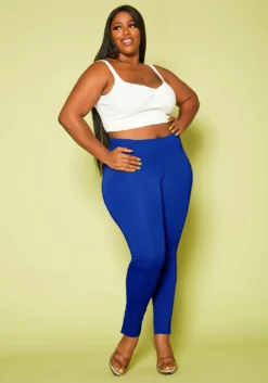 Plus Size Compression High Waist Leggings
