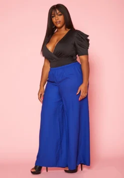 Plus Size Wide Leg Pants -Asoph Fashion Shop 2020557 001 3