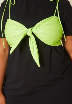 Plus Size No Strings Attached Mini Dress Set -Asoph Fashion Shop 2020683 001 6