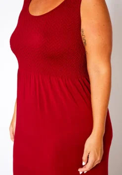 Plus Size Sleeveless Seamless Maxi Dress 11 Plus Size Sleeveless Seamless Maxi Dress -Asoph Fashion Shop 2020860 003 6