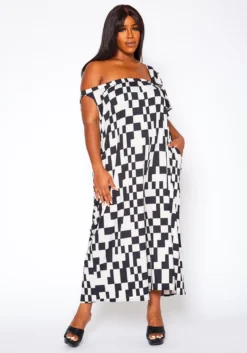 Plus Size Wide Legged Pocket Jumpsuit -Asoph Fashion Shop 2020904 002 4