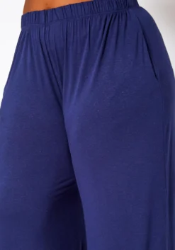 Plus Size Relaxed Fit Top & Flare Pants Set -Asoph Fashion Shop 2021006 002 4