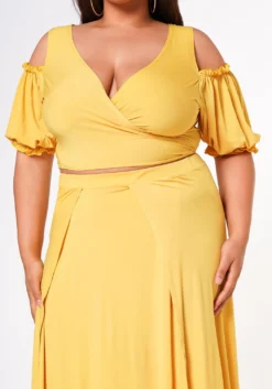 Plus Size Vacay Mode Matching Two Piece Set -Asoph Fashion Shop 2021045 003 5