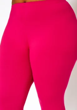 Plus Size V Neck Long Sleeve Top & Legging Set -Asoph Fashion Shop 2021142 003 6