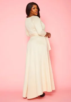 Plus Size Effortless Fit & Flare Maxi Dress -Asoph Fashion Shop 2021153 006 4