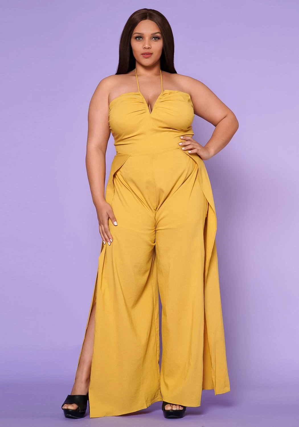 Plus Size Inresistable Tall Flare Leg Jumpsuit 1 Plus Size Inresistable Tall Flare Leg Jumpsuit