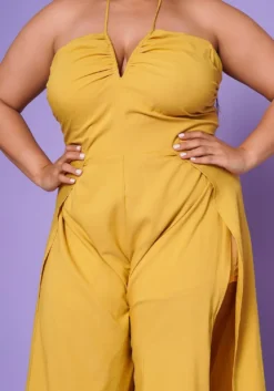 Plus Size Inresistable Tall Flare Leg Jumpsuit 9 Plus Size Inresistable Tall Flare Leg Jumpsuit -Asoph Fashion Shop 2022556 002 4