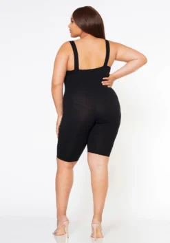 Plus Size Simply Flawless Cotton Cami Romper -Asoph Fashion Shop 2022590 001 3