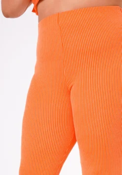 Plus Size Tube Top & Flare Leggings Ribbed Knit Set -Asoph Fashion Shop 2022658 002 6