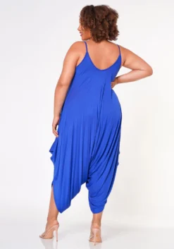 Plus Size Harem Cami Jumpsuit -Asoph Fashion Shop 2022665 004 4